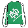 North Dakota Fighting Hawks NCAA Big Logo Drawstring Backpack
