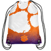 Clemson Tigers NCAA Gradient Drawstring Backpack