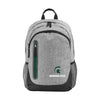 Michigan State Spartans NCAA Heather Grey Bold Color Backpack