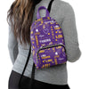 LSU Tigers NCAA Logo Love Mini Backpack