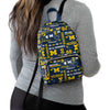Michigan Wolverines NCAA Logo Love Mini Backpack