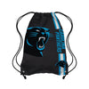 Carolina Panthers NFL Big Logo Drawstring Backpack