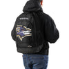 Baltimore Ravens NFL Big Logo Bungee Backpack