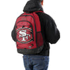 San Francisco 49ers NFL Big Logo Bungee Backpack