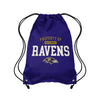 Baltimore Ravens NFL Property Of Drawstring Backpack