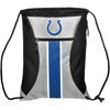 Indianapolis Colts NFL Big Stripe Zipper Drawstring Backpack
