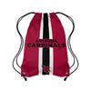 Arizona Cardinals NFL Team Stripe Wordmark Drawstring Backpack