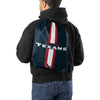 Houston Texans NFL Team Stripe Wordmark Drawstring Backpack