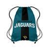 Jacksonville Jaguars NFL Team Stripe Wordmark Drawstring Backpack