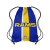 Los Angeles Rams NFL Team Stripe Wordmark Drawstring Backpack