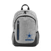 Dallas Cowboys NFL Heather Grey Bold Color Backpack