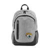 Jacksonville Jaguars NFL Heather Grey Bold Color Backpack
