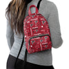 Atlanta Falcons NFL Logo Love Mini Backpack