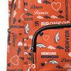 Denver Broncos NFL Logo Love Mini Backpack