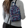 New England Patriots NFL Logo Love Mini Backpack