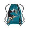 San Jose Sharks NHL Big Logo Drawstring Backpack