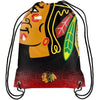 Chicago Blackhawks NHL Gradient Drawstring Backpack Bag