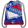 New York Rangers NHL Gradient Drawstring Backpack Bag