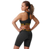 Pittsburgh Steelers NFL Womens Team Color Static Sports Bra