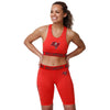 Tampa Bay Buccaneers NFL Womens Team Color Static Sports Bra