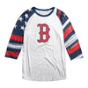Boston Red Sox MLB Mens Americana Raglan T-Shirt
