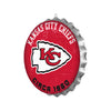 Kansas City Chiefs NFL Retro Bottle Cap Wall Sign
