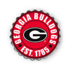 Georgia Bulldogs NCAA Bottle Cap Wall Sign