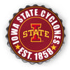 Iowa State Cyclones NCAA Bottle Cap Wall Sign