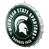 Michigan State Spartans NCAA Bottle Cap Wall Sign