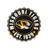 Missouri Tigers NCAA Bottle Cap Wall Sign