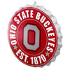 Ohio State Buckeyes NCAA Bottle Cap Wall Sign