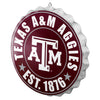 Texas A&M Aggies NCAA Bottle Cap Wall Sign