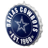Dallas Cowboys NFL Bottle Cap Wall Sign