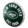 New York Jets NFL Bottle Cap Wall Sign