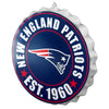New England Patriots NFL Bottle Cap Wall Sign