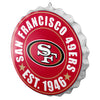 San Francisco 49ers NFL Bottle Cap Wall Sign