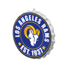 Los Angeles Rams NFL Bottle Cap Wall Sign