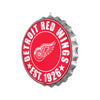 Detroit Red Wings NHL Bottle Cap Wall Sign