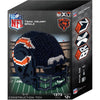 Chicago Bears NFL 3D BRXLZ Puzzle Helmet Set .