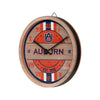 Auburn Tigers NCAA Barrel Wall Clock