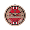 Texas Tech Red Raiders NCAA Barrel Wall Clock