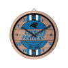 Carolina Panthers NFL Barrel Wall Clock