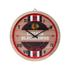 Chicago Blackhawks NHL Barrel Wall Clock