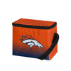 Denver Broncos NFL Gradient 6 Pack Cooler Bag
