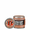Cincinnati Bengals NFL 5 Pack Barrel Coaster Set