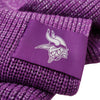 Minnesota Vikings NFL Womens Glitter Knit Cold Weather Set