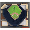 Detroit Tigers Comerica Park MLB  BRXLZ Stadium Blocks Set