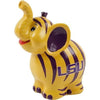 Lsu Thematic 9" Resin Elephant Bank