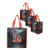 Cincinnati Bengals NFL 4 Pack Reusable Shopping Bag
