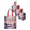 New York Giants NFL 4 Pack Reusable Shopping Bags